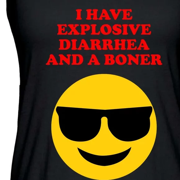 I Have Explosive Diarrhea And A Boner Ladies Essential Flowy Tank