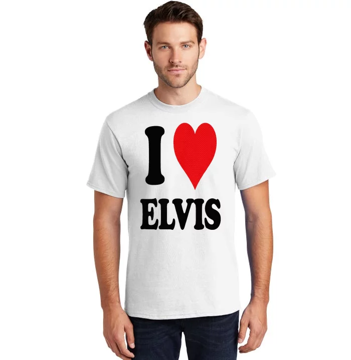 I Heart E.lvis First Name I Love Personalized Stuff Tall T-Shirt