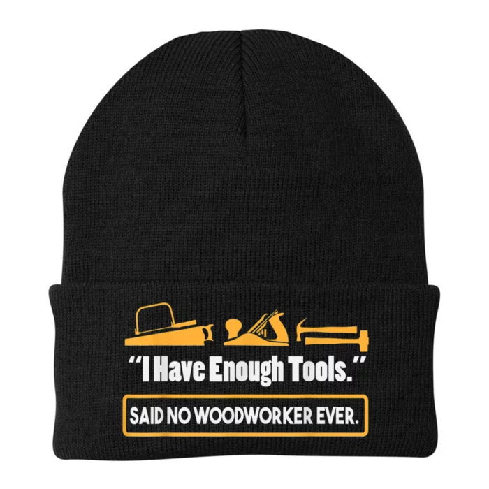 I Have Enough Tools Funny Woodworking Knit Cap Winter Beanie