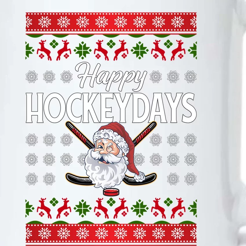 Ice Hockey Fan Happy Hockeydays Hockey Lover Christmas Gift Black Color Changing Mug