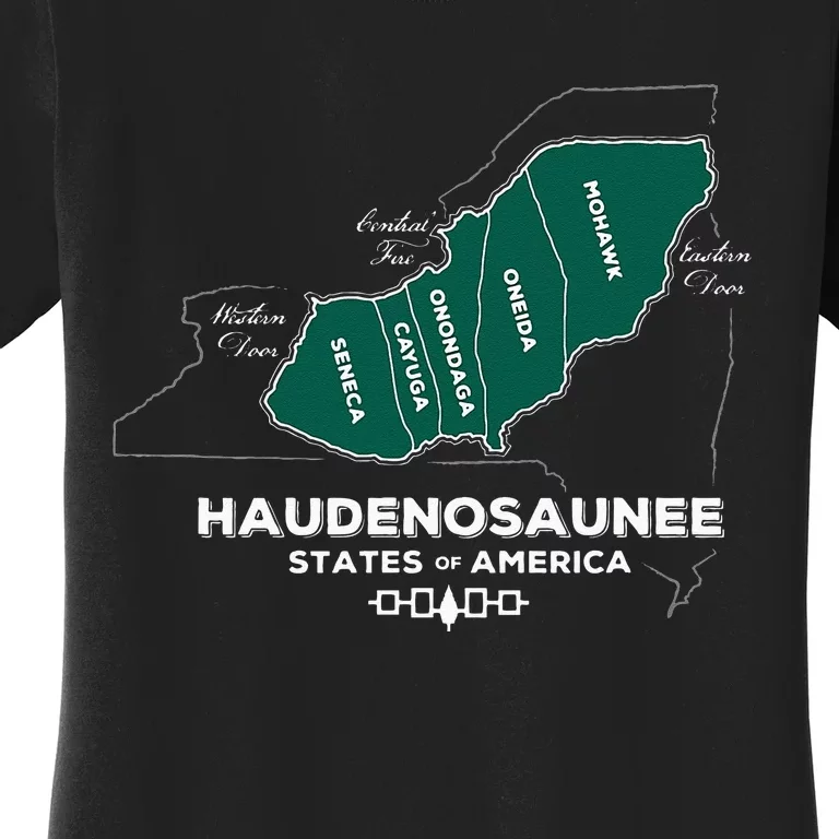 Iroquois Haudenosaunee Five Nations Mohawk Oneida Onondaga Women's T-Shirt