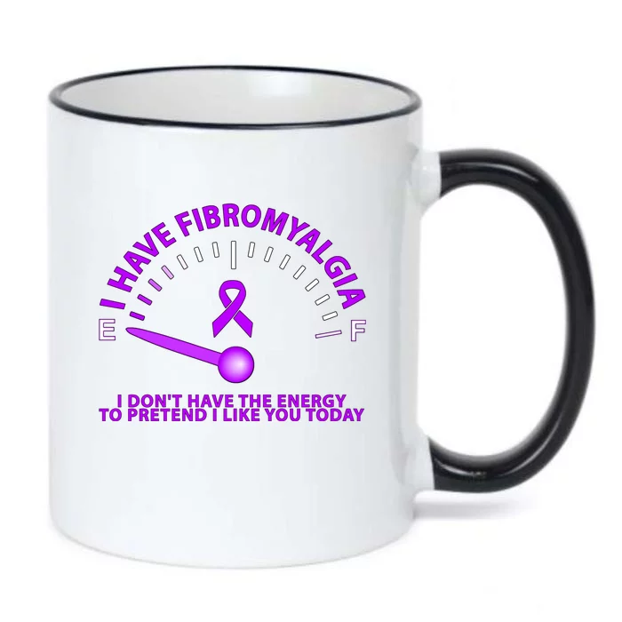 I Have Fibromyalgia I Dont Have The Energy Cool Gift Black Color Changing Mug