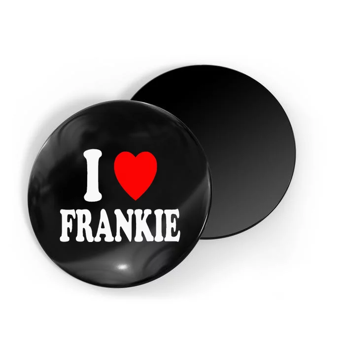 I Heart Frankie Cute Matching Couple Spouse Magnet