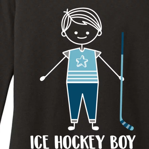 Ice Hockey Funny Gift Team Player Coach Goalie Ice Hockey Funny Gift Womens CVC Long Sleeve Shirt