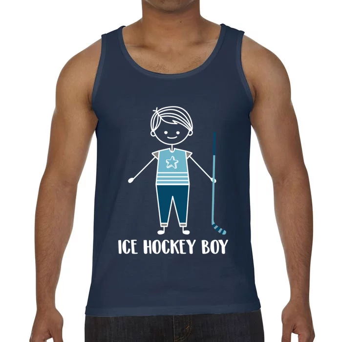 Ice Hockey Funny Gift Team Player Coach Goalie Ice Hockey Funny Gift Comfort Colors® Tank Top