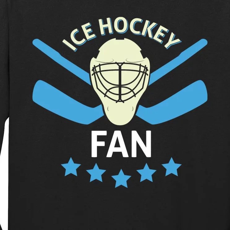 Ice Hockey Fan Tall Long Sleeve T-Shirt