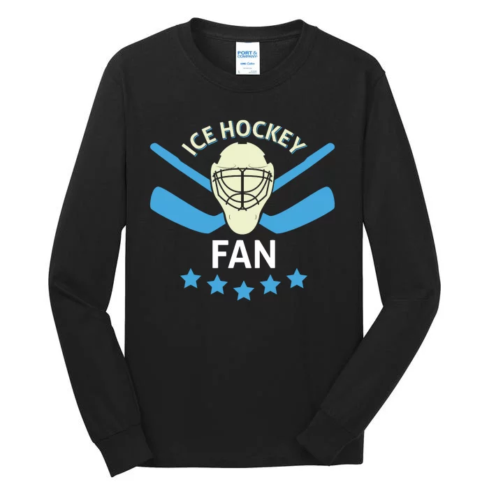 Ice Hockey Fan Tall Long Sleeve T-Shirt