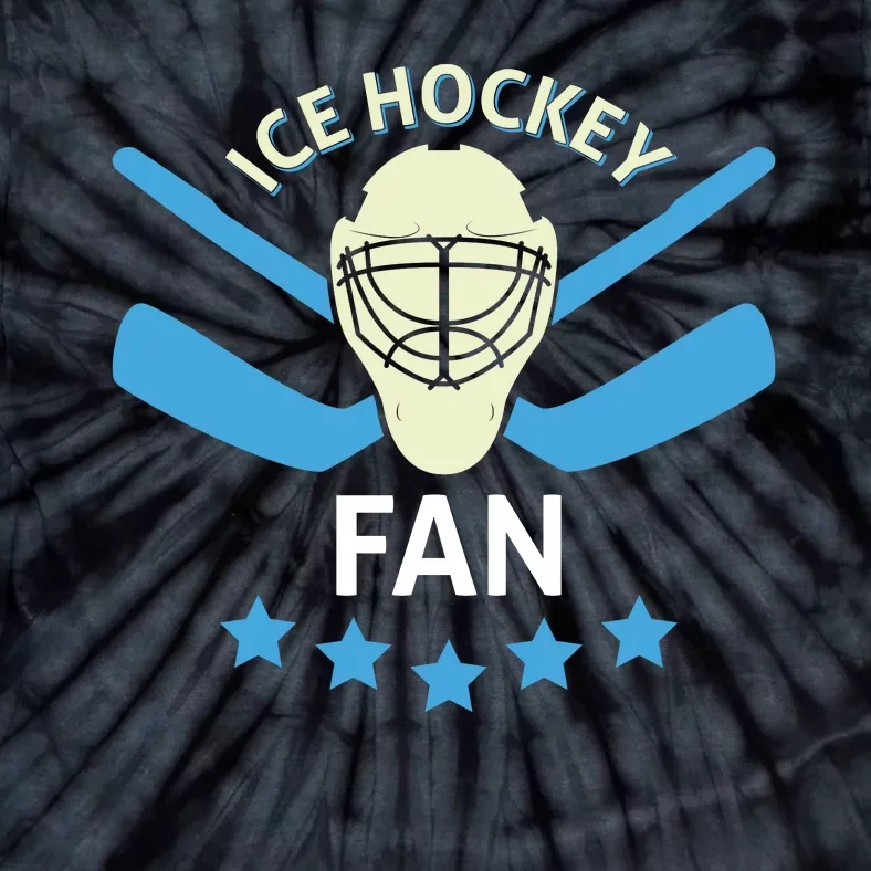 Ice Hockey Fan Tie-Dye T-Shirt