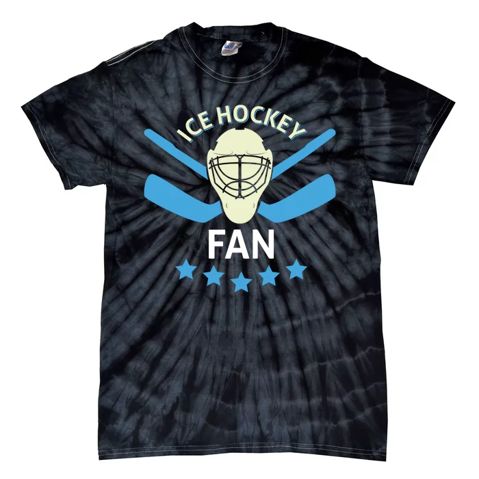 Ice Hockey Fan Tie-Dye T-Shirt