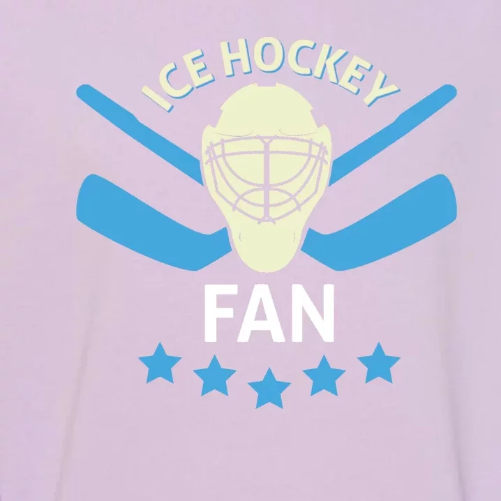 Ice Hockey Fan Garment-Dyed Sweatshirt