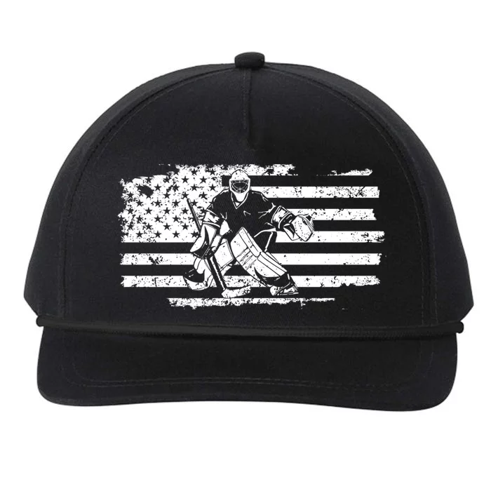 Ice Hockey Goalie Clothing Co Cool Gift Snapback Five-Panel Rope Hat