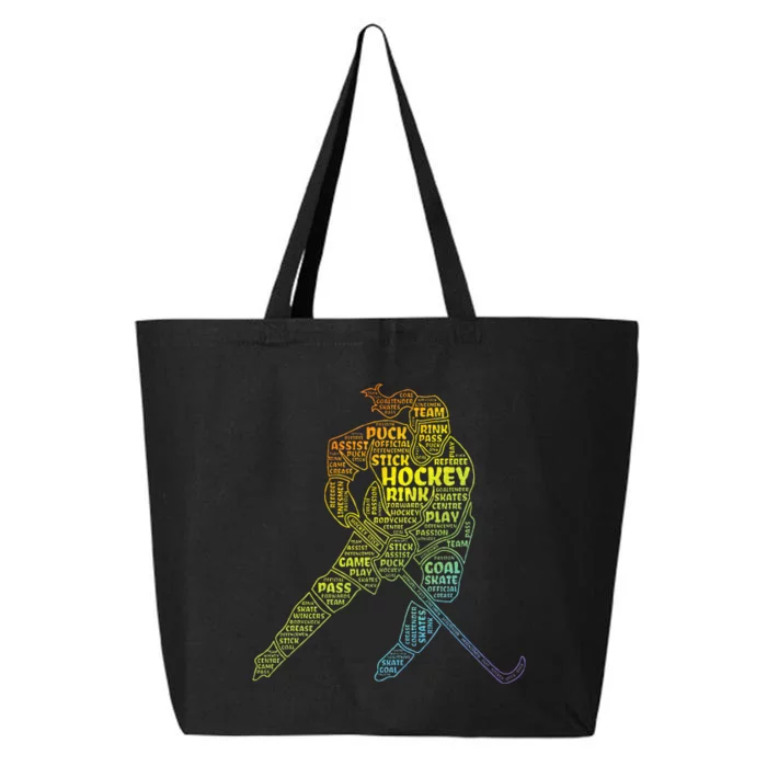 Ice Hockey Girl 25L Jumbo Tote