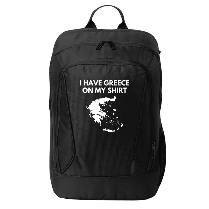 I Have Greece Joke Lover City Backpack