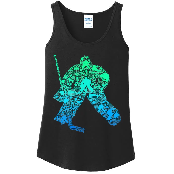 Ice Hockey Goalie Hockey Player Ladies Essential Tank