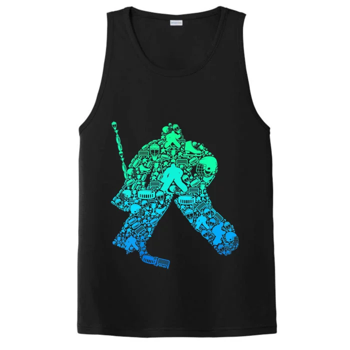 Ice Hockey Goalie Hockey Player Performance Tank