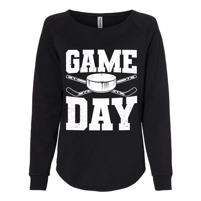 Ice Hockey Game Day Fans Gift Womens California Wash Sweatshirt