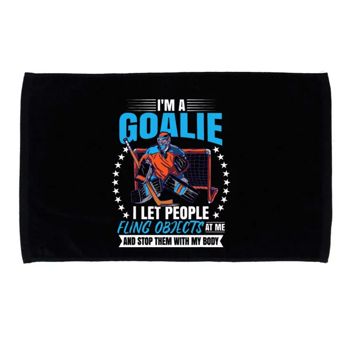 Ice Hockey Goalie Microfiber Hand Towel