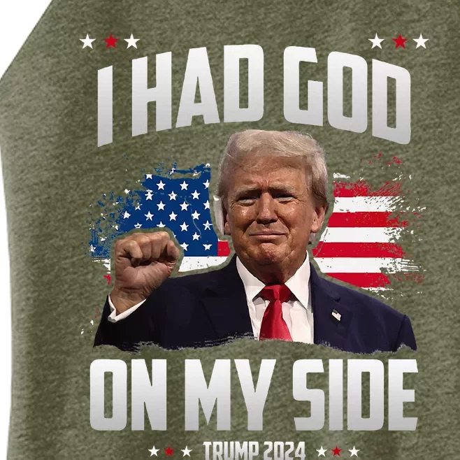 I Had God On My Side Trump 2024 Women’s Perfect Tri Rocker Tank