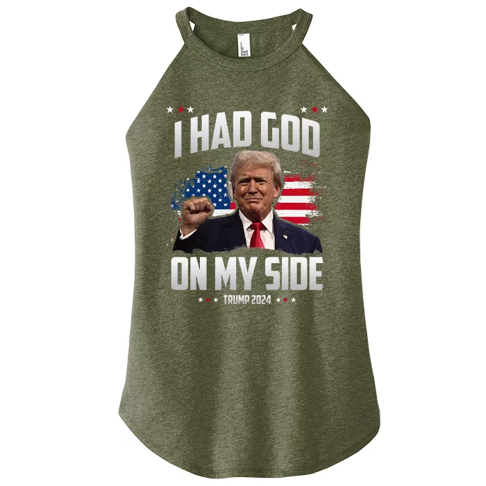 I Had God On My Side Trump 2024 Women’s Perfect Tri Rocker Tank