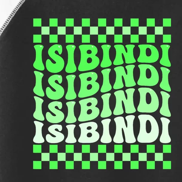 Isibindi House Green Retro Groovy Social Psychology Isibindi Toddler Fine Jersey T-Shirt