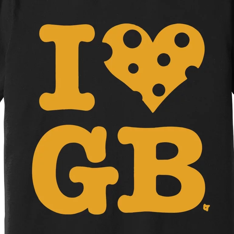 I Heart Gb Green Bay Premium T-Shirt