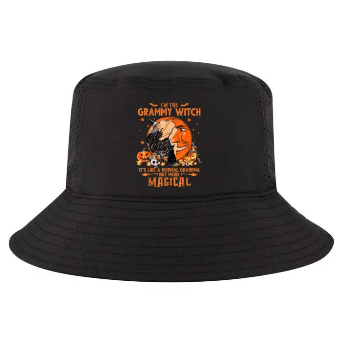 IM He Grammy Witch ItS Like A Normal Grandma Witch Broom Cool Comfort Performance Bucket Hat