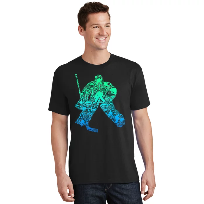 Ice Hockey Goalie Hockey Player T-Shirt