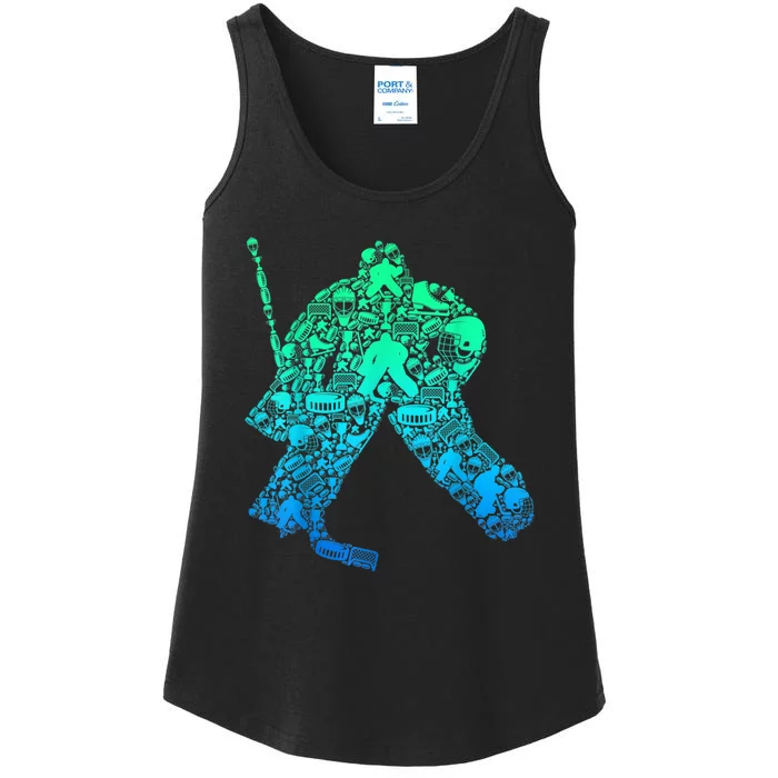 Ice Hockey Goalie Hockey Player Ladies Essential Tank