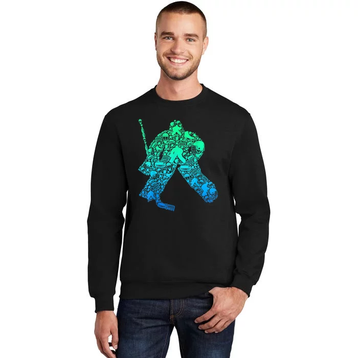 Ice Hockey Goalie Hockey Player Tall Sweatshirt