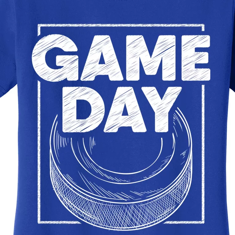 Ice Hockey Game Day Player Coach Team Gift Women's T-Shirt