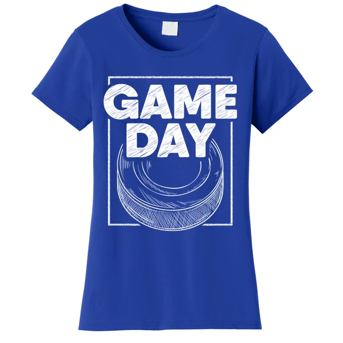 Ice Hockey Game Day Player Coach Team Gift Women's T-Shirt