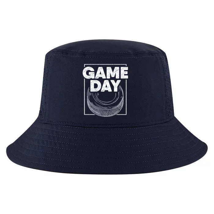 Ice Hockey Game Day Player Coach Team Gift Cool Comfort Performance Bucket Hat