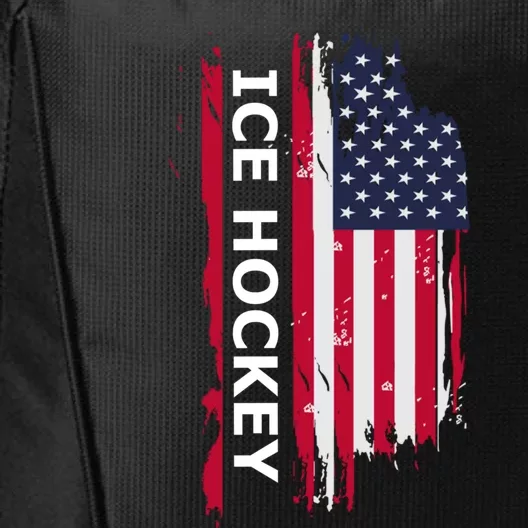 Ice Hockey Gift City Backpack