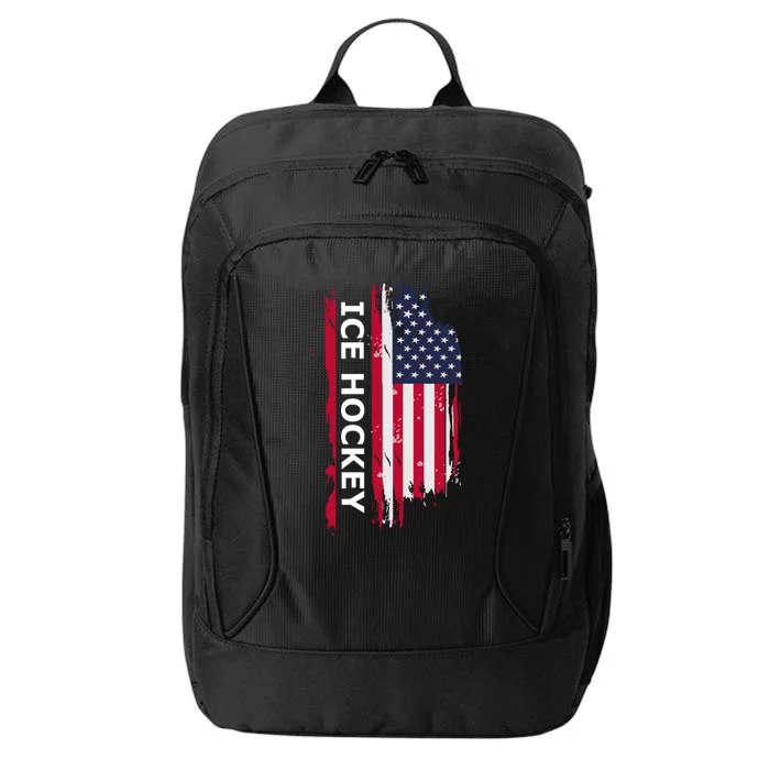 Ice Hockey Gift City Backpack