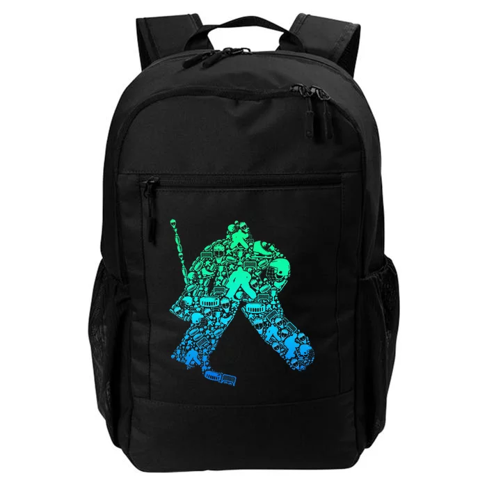 Ice Hockey Goalie Hockey Player Daily Commute Backpack