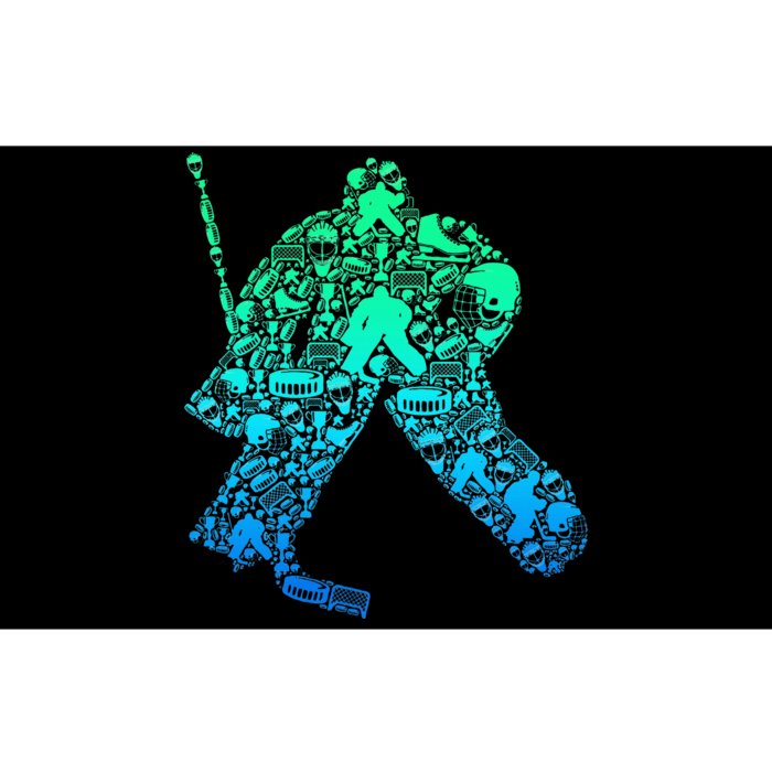 Ice Hockey Goalie Hockey Player Bumper Sticker