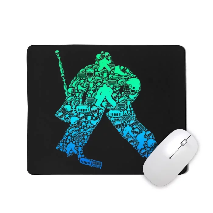 Ice Hockey Goalie Hockey Player Mousepad