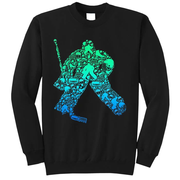 Ice Hockey Goalie Hockey Player Tall Sweatshirt