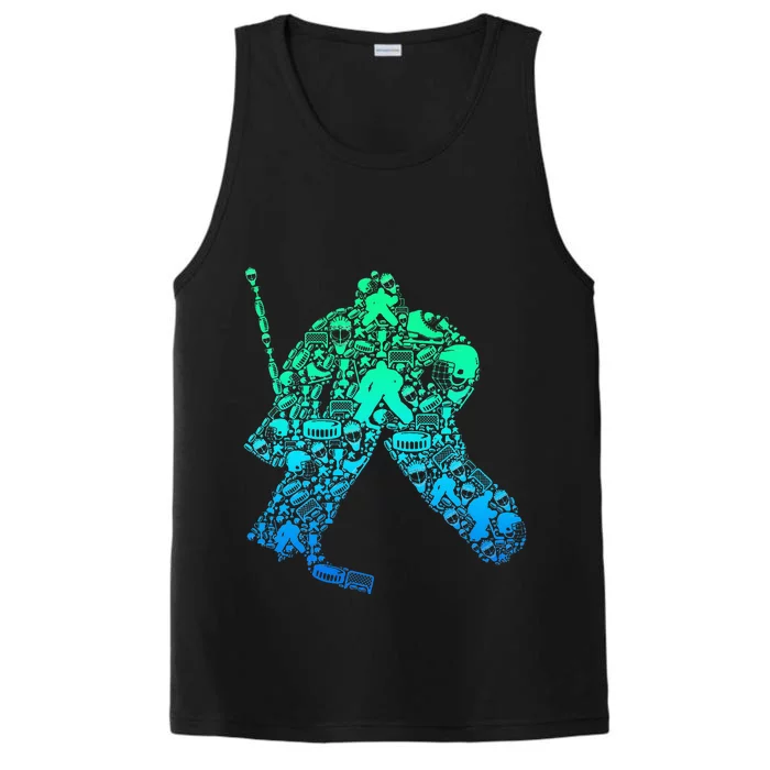 Ice Hockey Goalie Hockey Player Performance Tank