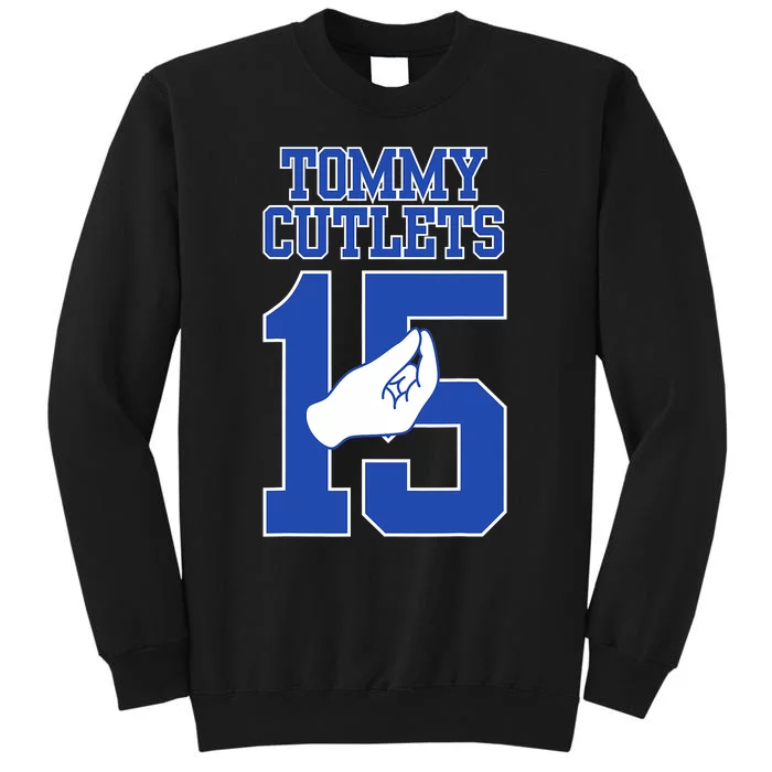 Italian Hand Gesture Tommy Cutlets Football Quarterback Trendy Design Sweatshirt