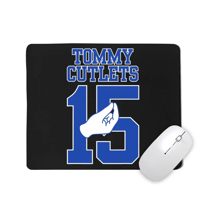 Italian Hand Gesture Tommy Cutlets Football Quarterback Trendy Design Mousepad