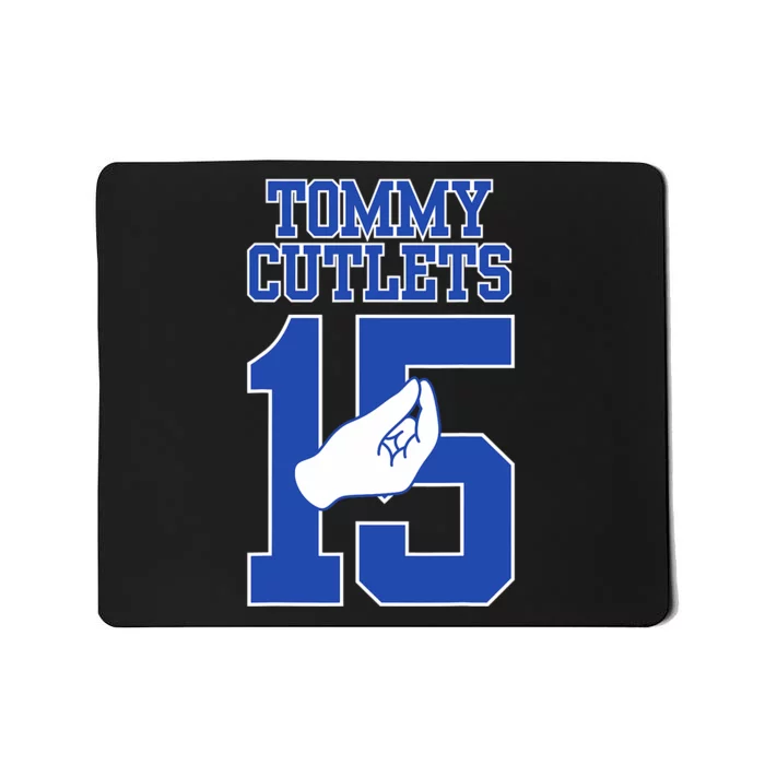 Italian Hand Gesture Tommy Cutlets Football Quarterback Trendy Design Mousepad