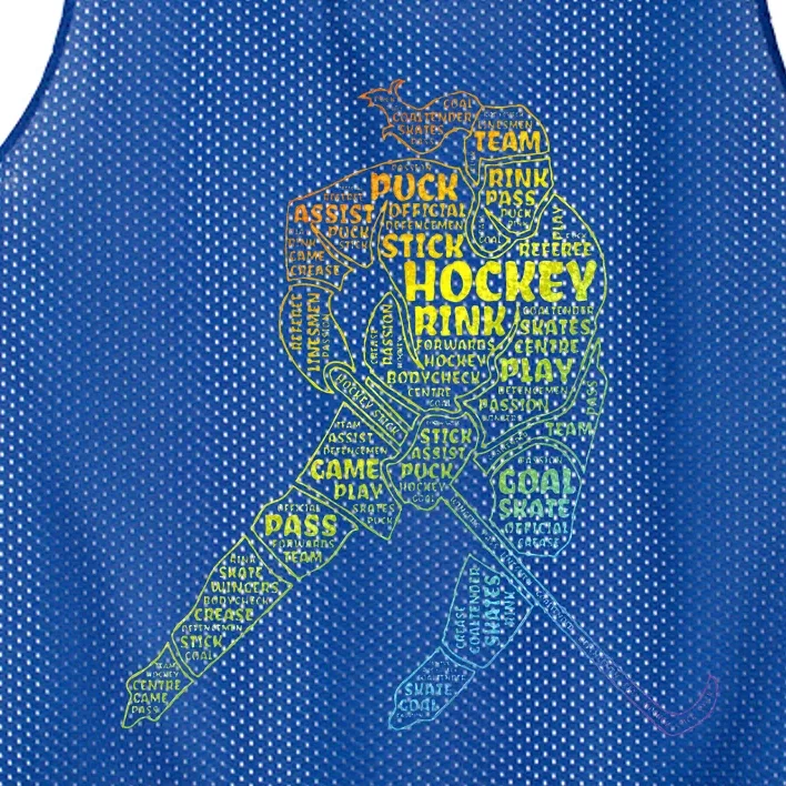 Ice Hockey Girl Mesh Reversible Basketball Jersey Tank