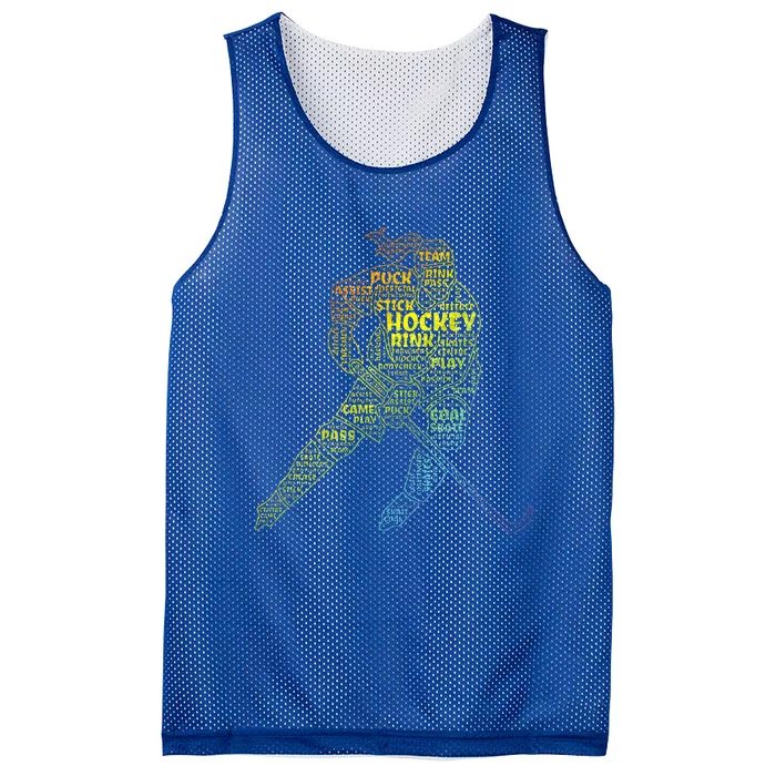 Ice Hockey Girl Mesh Reversible Basketball Jersey Tank