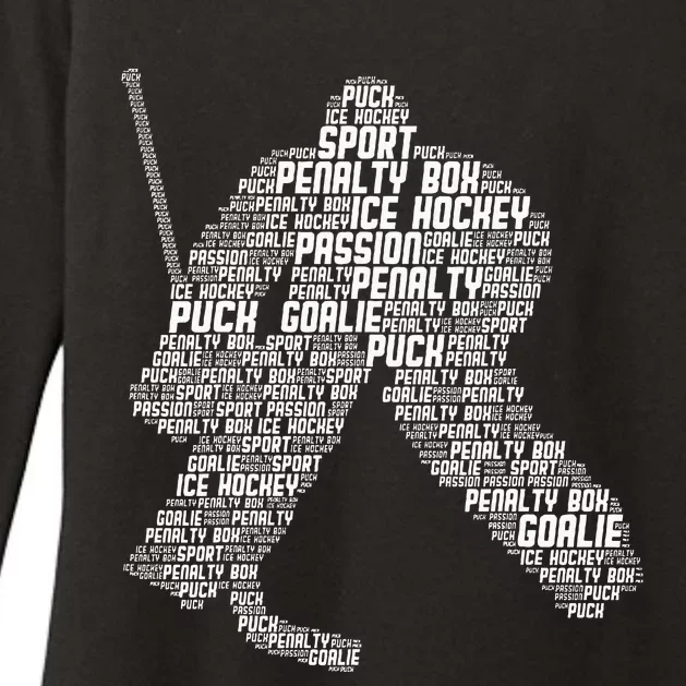 Ice Hockey Goalie Hockey Womens CVC Long Sleeve Shirt