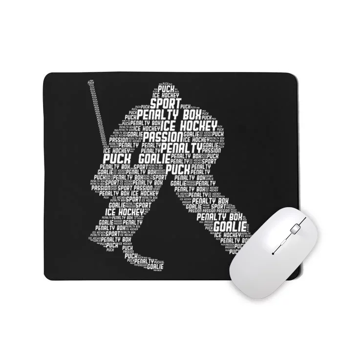 Ice Hockey Goalie Hockey Mousepad