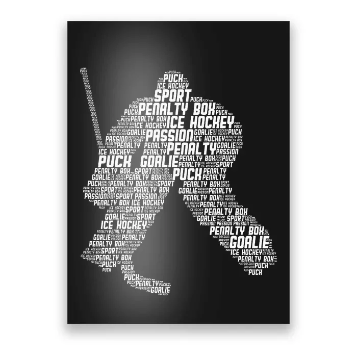 Ice Hockey Goalie Hockey Poster