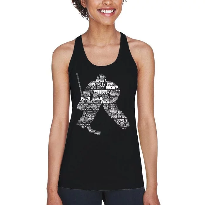 Ice Hockey Goalie Hockey Women's Racerback Tank