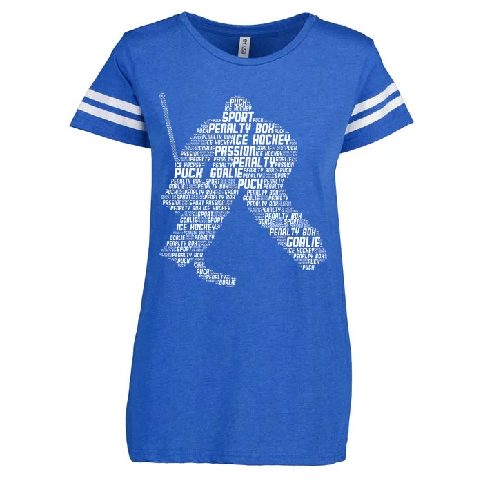 Ice Hockey Goalie Hockey Enza Ladies Jersey Football T-Shirt