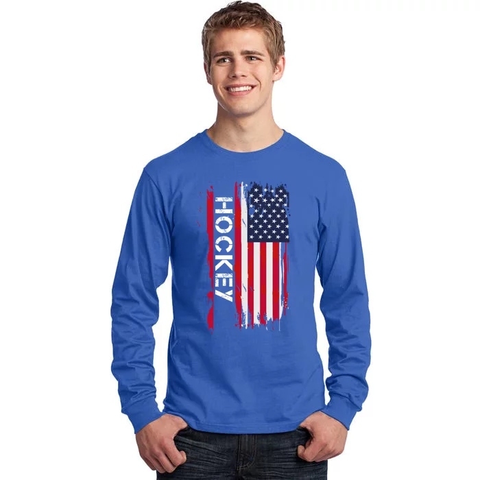 Ice Hockey Great Gift Tall Long Sleeve T-Shirt